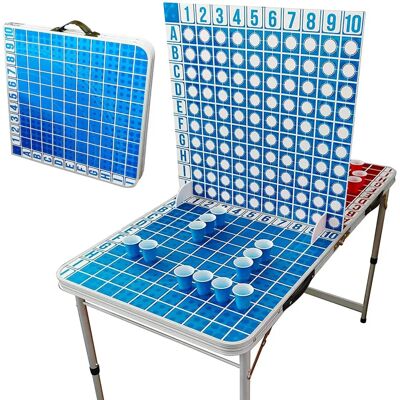 Table de Beer Pong Original - Jeu Multifonction - Publicité Table de Beer Pong Original - Jeu Multifonction - Publicité