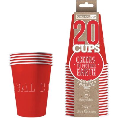 JADEO 20 American cups red - Cups JADEO 20 American cups red - Cups