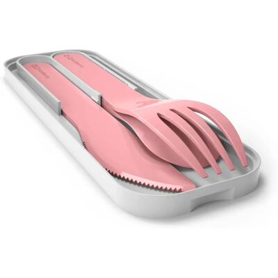 Monbento MB Pocket Blush Besteck-Set - 3-teilig - Lunchbox Monbento MB Pocket Blush Besteck-Set - 3-teilig - Lunchbox