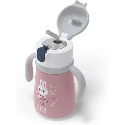 Monbento MB Stram różowy dziecięcy bidon 360ml Monbento MB Stram różowy dziecięcy bidon 360ml