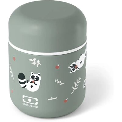 Monbento Raccoon Boîte Repas Isotherme - Garde le Repas Chaud/Froid 5h - Publicité Monbento Raccoon Boîte Repas Isotherme - Garde le Repas Chaud/Froid 5h - Publicité