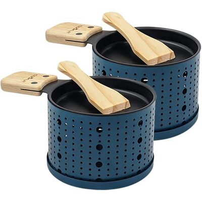 Raclette de vela azul oscuro Cookut - 2 personas - Raclette Raclette de vela azul oscuro Cookut - 2 personas - Raclette