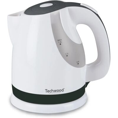 Techwood TB-1626 Elektrische Waterkoker - 1,6L, Zwart & Wit Techwood TB-1626 Elektrische Waterkoker - 1,6L, Zwart & Wit