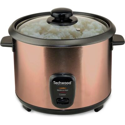 Techwood TCR-1811 - Negro, Bronce - Olla Arrocera Techwood TCR-1811 - Negro, Bronce - Olla Arrocera