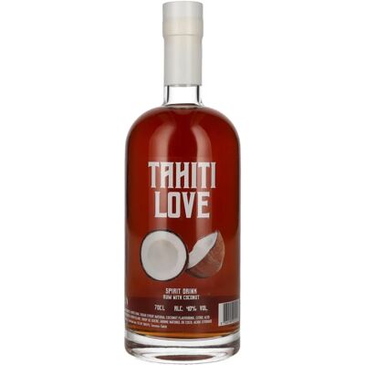 Boisson Spiritueuse Tahiti Love Coconut - Type d'alcool - Publicité Boisson Spiritueuse Tahiti Love Coconut - Type d'alcool - Publicité