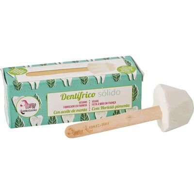 Dentifrice Solide à la Menthe Poivrée Lamazuna - Vegan, Écologique - Publicité Dentifrice Solide à la Menthe Poivrée Lamazuna - Vegan, Écologique - Publicité
