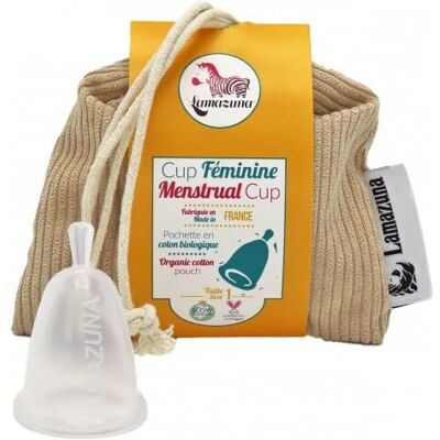 Tasse Menstruelle Lamazuna Taille 1 - Réutilisable pour femme - Publicité Tasse Menstruelle Lamazuna Taille 1 - Réutilisable pour femme - Publicité