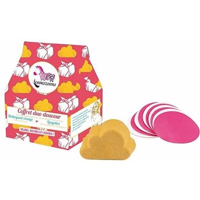 Lamazuna Duo Douceur Nettoyant Visage et Lingettes Démaquillantes - Publicité Lamazuna Duo Douceur Nettoyant Visage et Lingettes Démaquillantes - Publicité