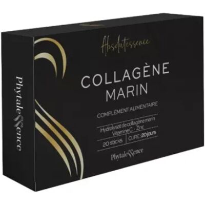 Phytalessence Collagène Marin 20 Sticks - Soin de la peau - Publicité Phytalessence Collagène Marin 20 Sticks - Soin de la peau - Publicité