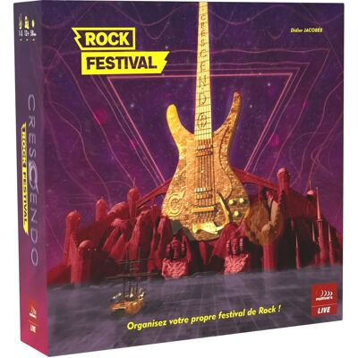 Multivers Crescendo - Jeu de Société Festival de Rock - Publicité Multivers Crescendo - Jeu de Société Festival de Rock - Publicité