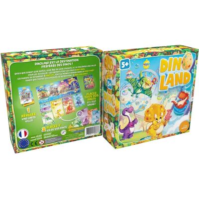 Multivers Dinoland - Jeu de cartes Dino 5+ - Ludique et éducatif - Publicité Multivers Dinoland - Jeu de cartes Dino 5+ - Ludique et éducatif - Publicité
