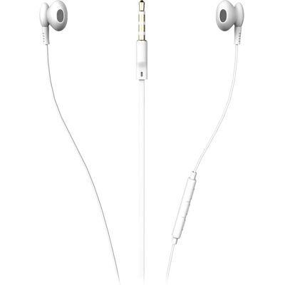 Écouteurs filaires Ryght R483355 - Appels/Musique intra-auriculaires - Blanc - Publicité Écouteurs filaires Ryght R483355 - Appels/Musique intra-auriculaires - Blanc - Publicité