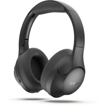 Casque Sans Fil Noir Ryght Tiho - Casque - Publicité Casque Sans Fil Noir Ryght Tiho - Casque - Publicité