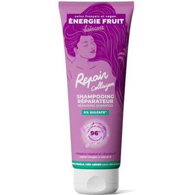 Shampoo Réparateur Energie Fruit - Collagène & Vitamine B - 250ml - Publicité Shampoo Réparateur Energie Fruit - Collagène & Vitamine B - 250ml - Publicité