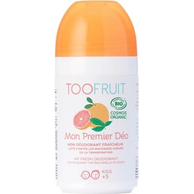 Toofruit Roll-On Deodorant - Kinder Grapefruit-Minz 50ml Toofruit Roll-On Deodorant - Kinder Grapefruit-Minz 50ml
