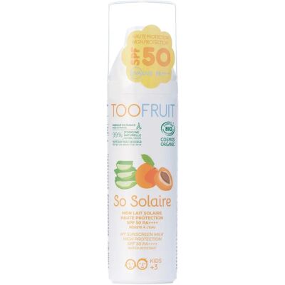 Toofruit Krem do opalania SPF 50 dla dzieci - Wrażliwa skóra Toofruit Krem do opalania SPF 50 dla dzieci - Wrażliwa skóra