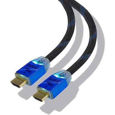 Cablu HDMI 4K 2m Viteză Ridicată Steelplay Cablu HDMI 4K 2m Viteză Ridicată Steelplay