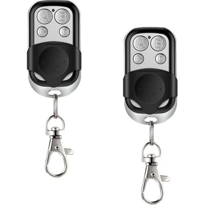 HD-LINE 2X - Télécommande pour garage/porte - Argent - 433 MHz - Publicité HD-LINE 2X - Télécommande pour garage/porte - Argent - 433 MHz - Publicité