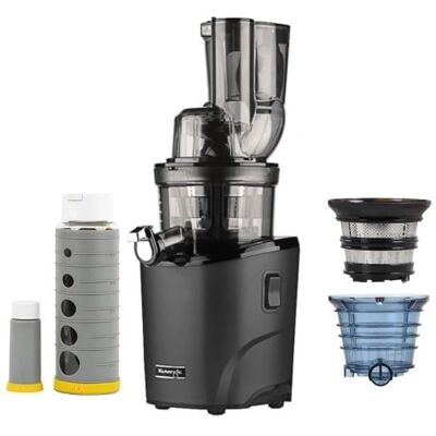 Kuvings - Extracteur de jus REVO830 - Système de coupe automatique, double embouchure, rotation lente, Max Filter, garantie 10 ans - Publicité Kuvings - Extracteur de jus REVO830 - Système de coupe automatique, double embouchure, rotation lente, Max Filter, garantie 10 ans - Publicité