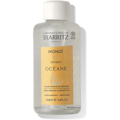 Huiles Monoï Coco Biologique Laboratoires de Biarritz - Huile - Publicité Huiles Monoï Coco Biologique Laboratoires de Biarritz - Huile - Publicité
