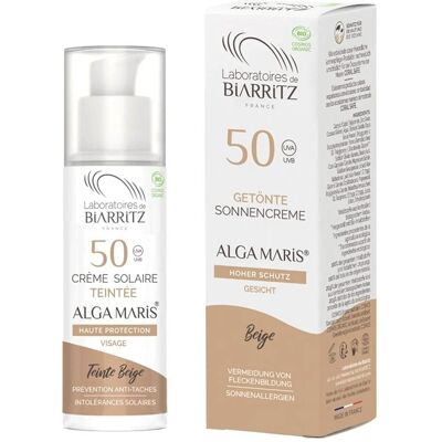 Laboratoires de Biarritz Crema Facial Beige SPF50 - Proteccion solar Laboratoires de Biarritz Crema Facial Beige SPF50 - Proteccion solar
