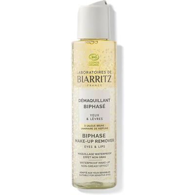 Laboratoires de Biarritz Kaksivaiheinen Meikinpoistoaine - Herkälle Silmille & Huulille - 125ml Laboratoires de Biarritz Kaksivaiheinen Meikinpoistoaine - Herkälle Silmille & Huulille - 125ml