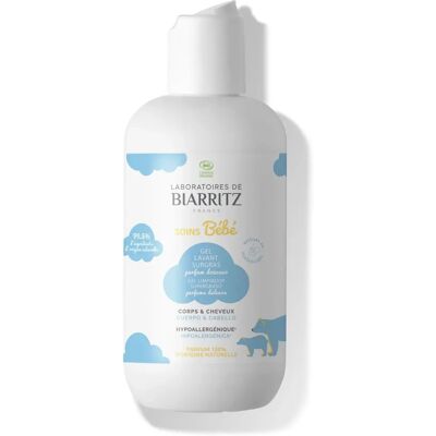 Laboratoires de Biarritz Gel Lavant Bébé Surgras - Corps & Cheveux - Publicité Laboratoires de Biarritz Gel Lavant Bébé Surgras - Corps & Cheveux - Publicité