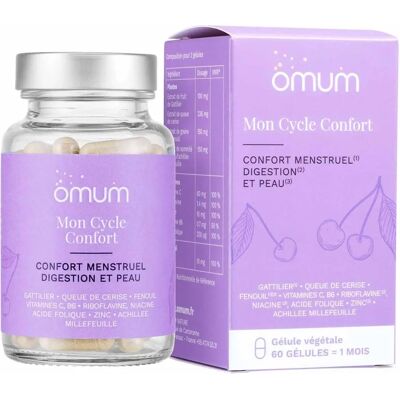 Omum Mon Cycle Confort - Natürliche PMS Unterstützung - 60 Kapseln Omum Mon Cycle Confort - Natürliche PMS Unterstützung - 60 Kapseln