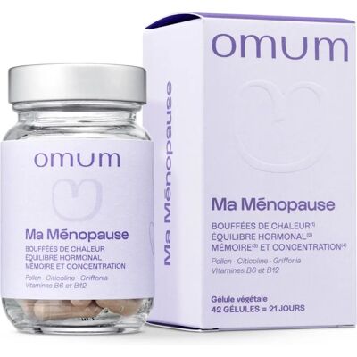 Omum Ma Ménopause Soutien - Complément Alimentaire - Publicité Omum Ma Ménopause Soutien - Complément Alimentaire - Publicité
