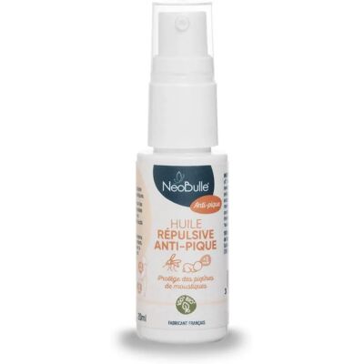 Huile répulsive anti-pique NéoBulle Bio - Protection insectes bébé & femme enceinte Huile répulsive anti-pique NéoBulle Bio - Protection insectes bébé & femme enceinte