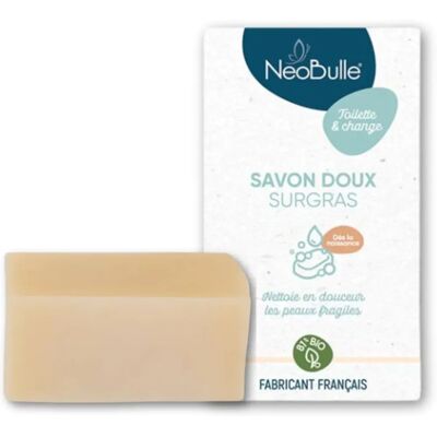 Savon Doux Surgras NéoBulle Bio pour peaux sensibles - Savon Savon Doux Surgras NéoBulle Bio pour peaux sensibles - Savon