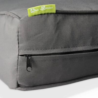 SWEEEK Coperture Cuscini Grigie - Set Giardino - Resistente all'acqua SWEEEK Coperture Cuscini Grigie - Set Giardino - Resistente all'acqua