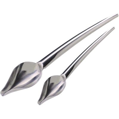 Fackelmann Set de 2 cuillères à plumes Jean Daudignac - Ustensiles de Cuisine - Publicité Fackelmann Set de 2 cuillères à plumes Jean Daudignac - Ustensiles de Cuisine - Publicité