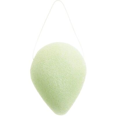 Éponge Konjac Aloe Vera Lady Green - Peau sensible - Publicité Éponge Konjac Aloe Vera Lady Green - Peau sensible - Publicité