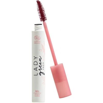 Lady Green Mascara Bourgogne Volume - Publicité Lady Green Mascara Bourgogne Volume - Publicité