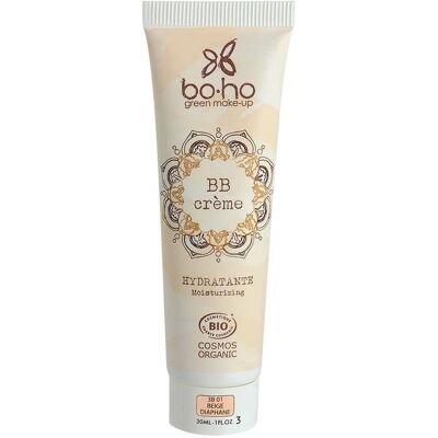 Boho Cosmetics BB Crème - Beige Diaphane - Végane Hypoallergénique Bio - Publicité Boho Cosmetics BB Crème - Beige Diaphane - Végane Hypoallergénique Bio - Publicité