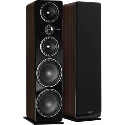 Elipson Prestige Facet 34F Noyer - Enceinte - Publicité Elipson Prestige Facet 34F Noyer - Enceinte - Publicité