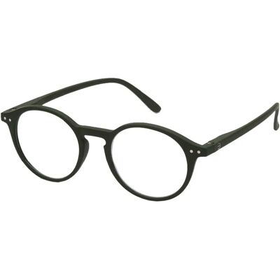 Lunettes de lecture vertes D Izipizi - Forme ronde - Soft Touch Lunettes de lecture vertes D Izipizi - Forme ronde - Soft Touch