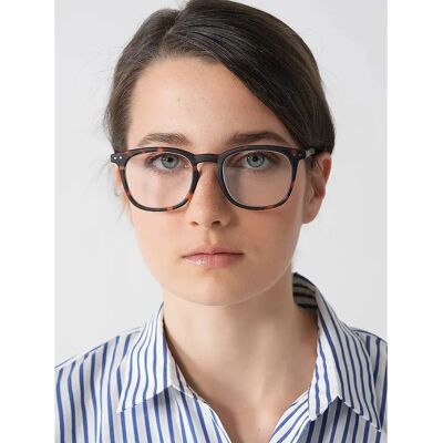 Izipizi Reading Glasses - Model lmsec02_30 - Brown Black - Large Structured Izipizi Reading Glasses - Model lmsec02_30 - Brown Black - Large Structured