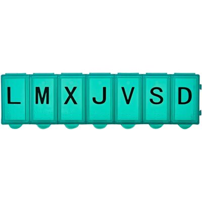 LaSante.net Modell Heti hetes gyógyszeradagoló - Pill Organizer LaSante.net Modell Heti hetes gyógyszeradagoló - Pill Organizer