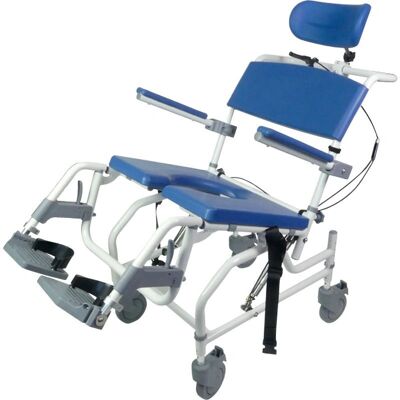 Identites Aston Tilt Pro - Sedia Doccia Confortevole con Poggiatesta Identites Aston Tilt Pro - Sedia Doccia Confortevole con Poggiatesta