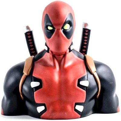 Salvadanaio Marvel Deadpool - 20cm Trasparente Salvadanaio Marvel Deadpool - 20cm Trasparente