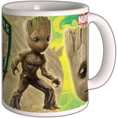 Mug Marvel Guardians of the Galaxy 2 Groot - Céramique - 300ml - Licence officielle - Publicité Mug Marvel Guardians of the Galaxy 2 Groot - Céramique - 300ml - Licence officielle - Publicité