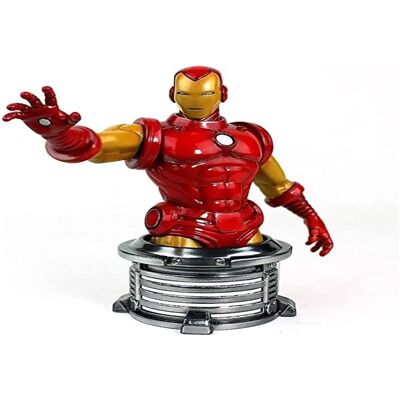 Bust Iron Man Marvel 17cm - Semicerchio - Confezione regalo Bust Iron Man Marvel 17cm - Semicerchio - Confezione regalo