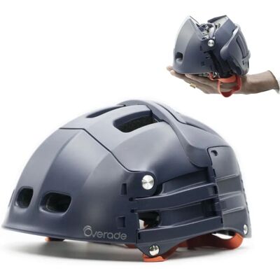 Casque Pliable Plixi Fit Overade Bleu - 54-58cm - Casque - Publicité Casque Pliable Plixi Fit Overade Bleu - 54-58cm - Casque - Publicité