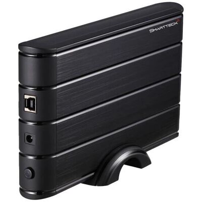 Boîtier HDD Externe Smartteck B35932-BK - 3,5" - Publicité Boîtier HDD Externe Smartteck B35932-BK - 3,5" - Publicité