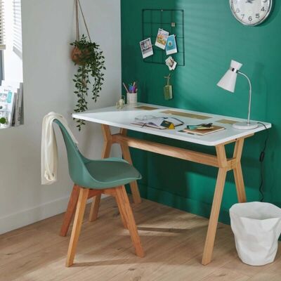 Mob-in - Scrivania scandinava 120cm MOBOX bianco - Scrivania Mob-in - Scrivania scandinava 120cm MOBOX bianco - Scrivania