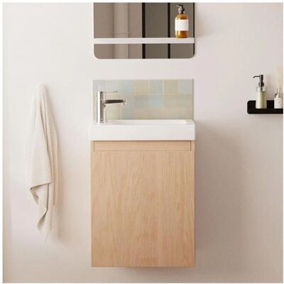 Meuble lavabo réversible LISA en Chêne - Mobilier - Publicité Meuble lavabo réversible LISA en Chêne - Mobilier - Publicité