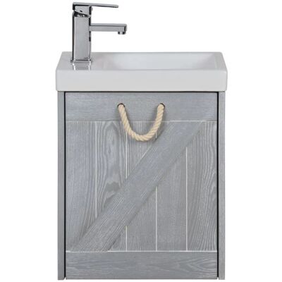 Mueble lavabo Mistral gris marino de Centrale Brico - Muebles de baño Mueble lavabo Mistral gris marino de Centrale Brico - Muebles de baño