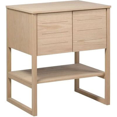 Mob-in - Mobile bagno rovere naturale 70cm - Arredamento bagno Mob-in - Mobile bagno rovere naturale 70cm - Arredamento bagno